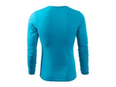 Malfini Fit-T LS M MLI-11944 tyrkysové tričko 1