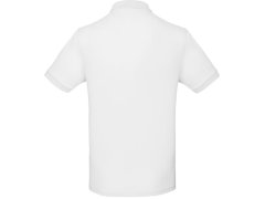 B&C Inspire Polo /men_° Pánské piqué polo z bio bavlny 01.0430 white 5