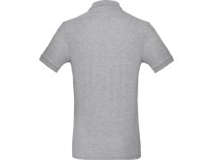 B&C Inspire Polo /men_° Pánské piqué polo z bio bavlny 01.0430 heather grey 3