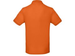 B&C Inspire Polo /men_° Pánské piqué polo z bio bavlny 01.0430 urban orange 3