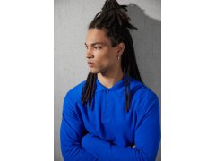 B&C ID.001 LSL Pánské piqué polo s dlouhým rukávem 01.0I12 royal blue 4