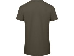 B&C Inspire T /men_° Pánské tričko Medium Fit z bio bavlny 01.TM42 khaki 2
