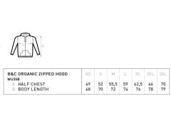 B&C Inspire Zipped Hood_° Pánská mikina s kapucí 01.U35B royal 6