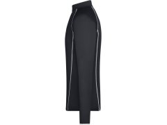 Daiber JN 498 Pánské funkční tričko s dlouhým rukávem 02.0498 black/white 2