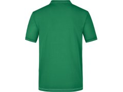 Daiber JN 569 Pánské žerzejové elastické polo 02.0569 irish green/white 1