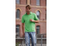 Daiber JN 569 Pánské žerzejové elastické polo 02.0569 lime green/white 2
