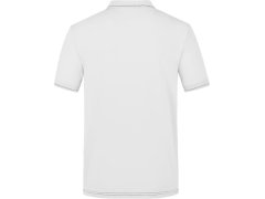 Daiber JN 569 Pánské žerzejové elastické polo 02.0569 white/black 5