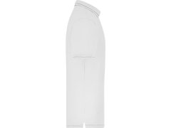 Daiber JN 569 Pánské žerzejové elastické polo 02.0569 white/black 8