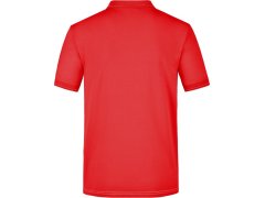 Daiber JN 569 Pánské žerzejové elastické polo 02.0569 red/white 5