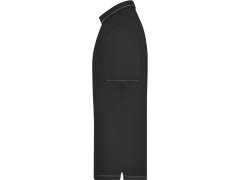 Daiber JN 569 Pánské žerzejové elastické polo 02.0569 black/white 2