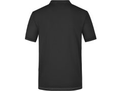 Daiber JN 569 Pánské žerzejové elastické polo 02.0569 black/white 8