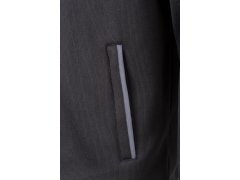 Daiber JN 591 Pánská pletená fleecová bunda 02.0591 black/carbon 2