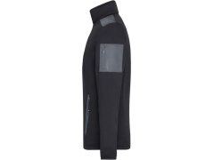 Daiber JN 591 Pánská pletená fleecová bunda 02.0591 black/carbon 5
