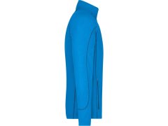 Daiber JN 597 Pánská strukturovaná fleecová bunda 02.0597 aqua/navy 5
