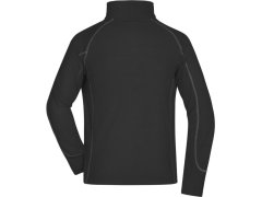 Daiber JN 597 Pánská strukturovaná fleecová bunda 02.0597 black/carbon 4