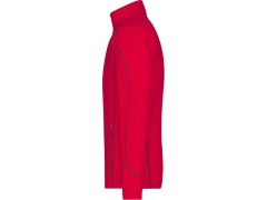 Daiber JN 597 Pánská strukturovaná fleecová bunda 02.0597 red/carbon 6