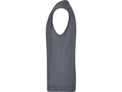 Daiber JN 657 Pánská svetrová vesta s výstřihem do V 02.0657 grey heather 5