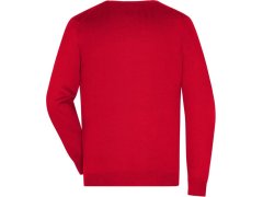 Daiber JN 659 Pánský svetr s výstřihem do V 02.0659 red 7