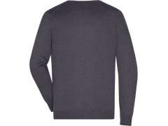 Daiber JN 659 Pánský svetr s výstřihem do V 02.0659 anthracite melange 2