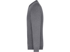 Daiber JN 659 Pánský svetr s výstřihem do V 02.0659 grey heather 3