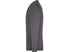 Daiber JN 661 Pánský pletený cardigan s výstřihem do V 02.0661 anthracite melange 2