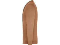 Daiber JN 661 Pánský pletený cardigan s&nbsp;výstřihem do V 02.0661 camel 2