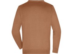 Daiber JN 661 Pánský pletený cardigan s&nbsp;výstřihem do V 02.0661 camel 6