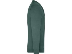 Daiber JN 661 Pánský pletený cardigan s výstřihem do V 02.0661 forest green 5