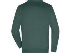 Daiber JN 661 Pánský pletený cardigan s výstřihem do V 02.0661 forest green 6