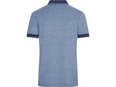 Daiber JN 706 Pánské žerzejové melírované polo 02.0706 blue melange/navy 6