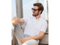 Daiber JN 720 Pánské funkční polo 02.0720 white 1