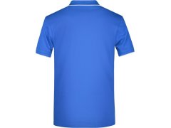 Daiber JN 728 Pánské piqué polo s&nbsp;kontrastní légou 02.0728 royal/white 1