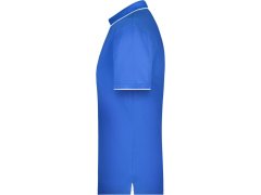 Daiber JN 728 Pánské piqué polo s&nbsp;kontrastní légou 02.0728 royal/white 3