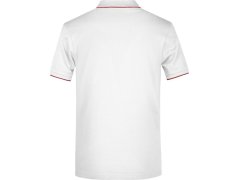 Daiber JN 728 Pánské piqué polo s kontrastní légou 02.0728 white/red 5
