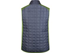 Daiber JN 740 Pánská pletená hybridní vesta 02.0740 kiwi melange/anthracite melange 3