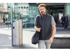 Daiber JN 740 Pánská pletená hybridní vesta 02.0740 kiwi melange/anthracite melange 7