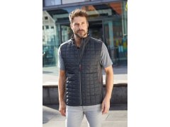 Daiber JN 740 Pánská pletená hybridní vesta 02.0740 royal melange/anthracite melange 7