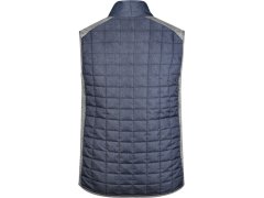 Daiber JN 740 Pánská pletená hybridní vesta 02.0740 light melange/anthracite melange 1