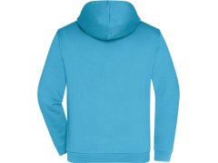 Daiber JN 756 Pánská mikina s kapucí 02.0756 turquoise 2