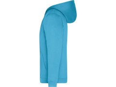 Daiber JN 756 Pánská mikina s kapucí 02.0756 turquoise 8
