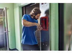 Daiber JN 838 Pánské pracovní tričko 02.0838 aqua 2