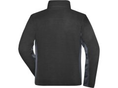 Daiber JN 842 Pánská pracovní mikrofleecová bunda - Strong 02.0842 black/carbon 5
