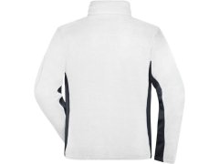 Daiber JN 842 Pánská pracovní mikrofleecová bunda - Strong 02.0842 white/carbon 4