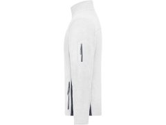 Daiber JN 842 Pánská pracovní mikrofleecová bunda - Strong 02.0842 white/carbon 7