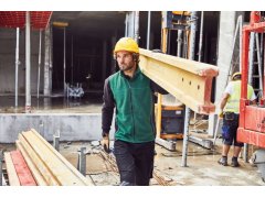 Daiber JN 856 Pánská pracovní fleecová vesta - Strong 02.0856 dark green/black 7