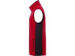 Daiber JN 856 Pánská pracovní fleecová vesta - Strong 02.0856 red/black 6