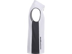 Daiber JN 856 Pánská pracovní fleecová vesta - Strong 02.0856 white/carbon 3