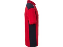 Daiber JN 858 Pánské pracovní piqué polo - Color 02.0858 red/navy 7