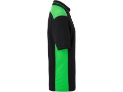 Daiber JN 858 Pánské pracovní piqué polo - Color 02.0858 black/lime green 1