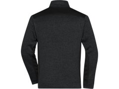 Daiber JN 862 Pánská pracovní bunda pletený fleece - Strong 02.0862 black/black 7